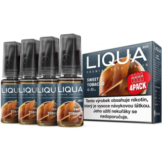 LIQUA -Sweet Tobacco 4x10ml/3mg po expiraci