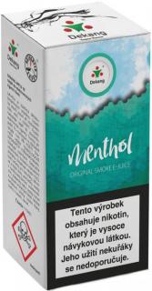 Liquid Dekang Mentol (Menthol) 10ml Obsah nikotinu: 0mg