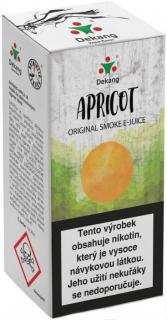 Liquid Dekang Meruňka (Apricot) 10ml Obsah nikotinu: 0mg