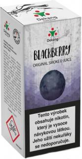 Liquid Dekang Ostružina (Blackberry) 10ml Obsah nikotinu: 0mg