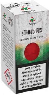 Liquid Dekang Strawberry 10ml (Jahoda) Obsah nikotinu: 0mg