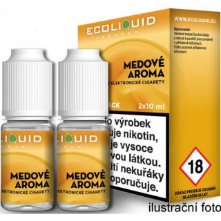 MED - český ECOLIQUID - 2x10ml Obsah nikotinu: 0mg