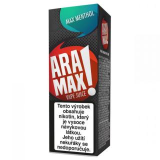 Mentol / Menthol - Aramax liquid - 10ml Obsah nikotinu: 3mg