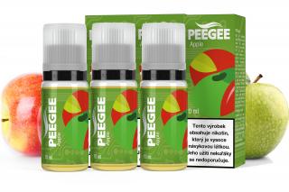 PEEGEE - Jablko (Apple) 3x10ml Obsah nikotinu: 18mg