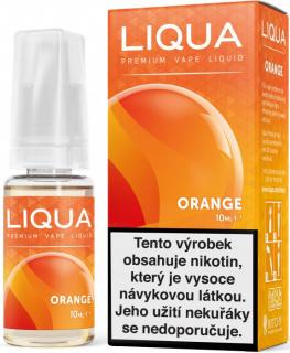Pomeranč - Orange - LIQUA Elements 10ml Obsah nikotinu: 0mg