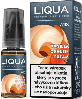 Pomerančový krém / Vanilla Orange Cream - LIQUA Mixes 10ml Obsah nikotinu: 12mg