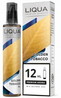 Příchuť Liqua Mix&Go Golden Tobacco 12ml (Výběr tabáků)