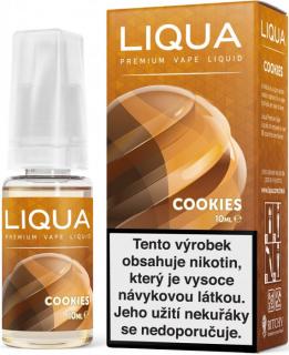 Sušenka - Cookies - LIQUA Elements 10ml Obsah nikotinu: 12mg