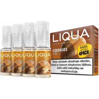 Sušenka - Cookies - LIQUA Elements 4x10ml Obsah nikotinu: 12mg