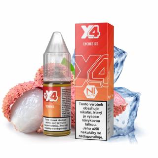 X4 Bar Juice - Chladivé liči (Lychee Ice Obsah nikotinu: 10mg