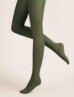 Barevné punčocháče - Tmavě zelené - Gabriella 2, Tmavě zelená