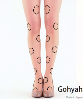 Gohyah punčocháče - Proefdesigns 160-175cm, Černá