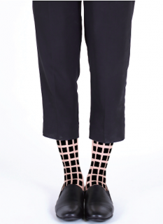 Square ponožky - Proefdesigns ONE SIZE (22-25cm), Bílá