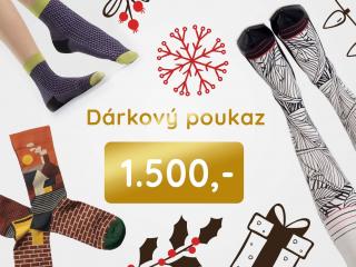 Vánoční dárkový poukaz 1500,- Kč