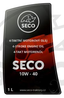 4-taktní olej SECO 10W-40 Objem: 1 l