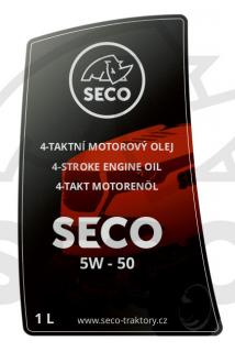 4-taktní olej SECO 5W-50 Objem: 1 l