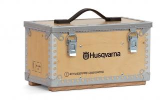 Box na baterie dřevěný Husqvarna