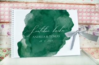 Svatební oznámení emerald T12 tiskovina: svatební kniha A4 kroužková vazba