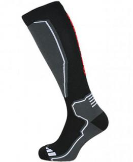 130200 BLIZZARD Compress 85 ski socks, black/grey Velikost: 35-38