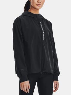 Bunda Under Armour Woven FZ Jacket-BLK 1369889-002 Velikost: MD