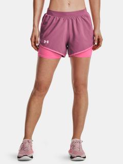 Kraťasy Under Armour  Fly By 2.0 2N1 Short-PNK 1356200-669 Velikost: LG