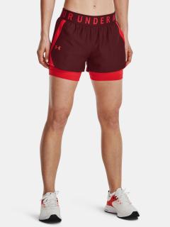 Kraťasy Under Armour Play Up 2-in-1 Shorts -RED 1351981-690 Velikost: LG