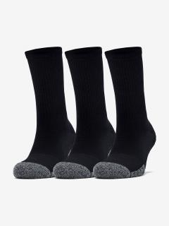 Ponožky Under Armour Heatgear Crew-Blk 1346751-001 Velikost: L