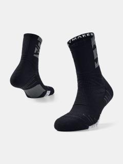 Ponožky Under Armour Playmaker Crew-BLK 1356615-001 Velikost: L