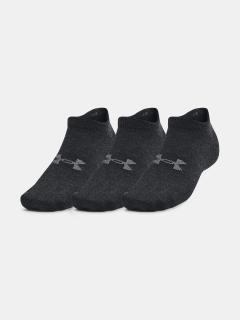 Ponožky Under Armour UA Essential No Show 3pk-BLK 1361459-002 Velikost: L