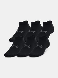 Ponožky Under Armour UA Essential No Show 6pk-BLK 1370542-001 Velikost: L