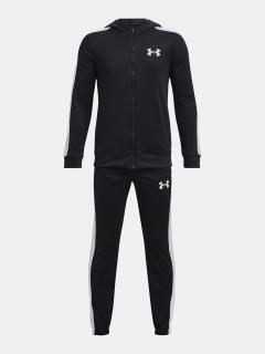 Souprava Under Armour UA Knit Hooded Track Suit-BLK 1376329-001 Velikost: YS