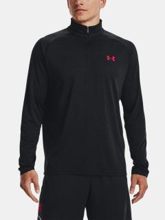 Tričko Under Armour UA Tech 2.0 1/2 Zip-BLK 1328495-005 Velikost: LG