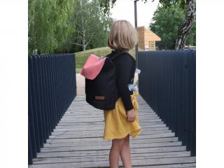 URBAN KIDS - dětský batoh - různé barvy Barva: černo-lososová