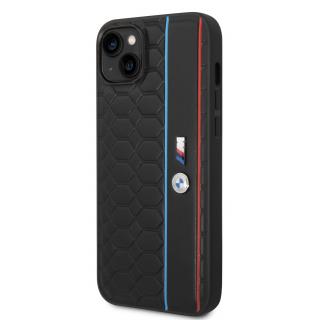 BMW M Hexagonal Pattern Zadní Kryt pro iPhone 14 Plus Black