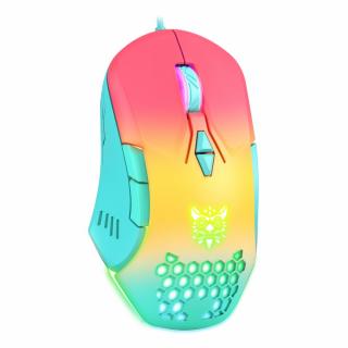 DeTech Herní myš Onikuma CW902, optická, 7D, RGB, multicolor