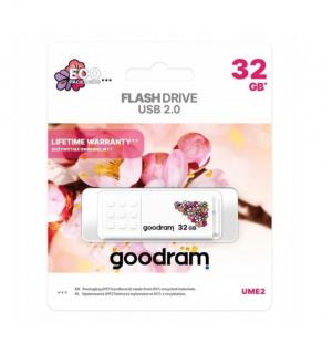 GOODRAM SPRING UME2 USB Flash disk 32GB - bílá