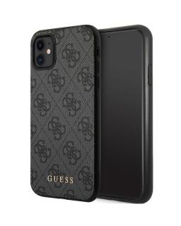 Guess 4G Zadní Kryt pro iPhone 11 Grey