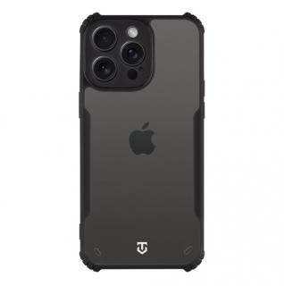 Tactical Quantum Stealth Kryt pro Apple iPhone 15 Pro Max Clear/Černý