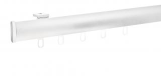 CARDINAL jednoduchá kolejnicová stropní garnýž Classic Bílá 200cm