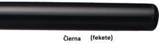 LGK garnýž kovová dvoutyčová Azur malý 120cm černá