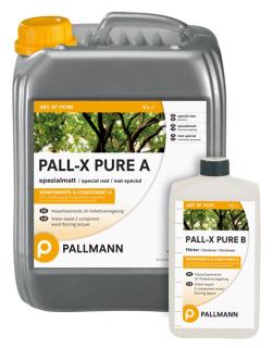 Pallmann Pall-x Pure 2 zložkový parketový lak na vodnej báze 4,5L + 0,45L (Pallmann Pall-x Pure 2 zložkový parketový lak na vodnej báze 4,5L + 0,45L)
