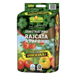 FLORIA Substrát na rajčata a papriky 40 l (OTOČ A SÁZEJ!)