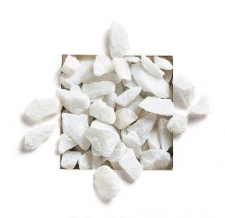 Okrasné kameny Bianco Carrara drť 8-12mm 25 kg