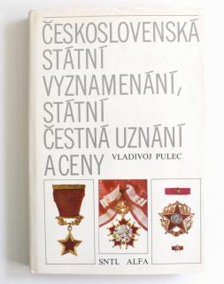 1980 - Pulec: Československá státní vyznamenání, státní čestná uznání a ceny