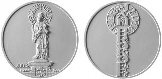 2018 - 200 Kč - Stříbrná pamětní mince - Jan Brokoff 300. výročí úmrtí - 13 g - 0.925 Ag - PROOF