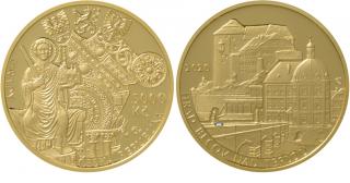 2020 - 5000 Kč - Zlatá pamětní mince Hrad Bečov nad Teplou PROOF (špičková kvalita) (15.55 g, 0.9999 Au)