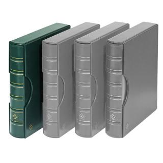 GRANDE CLASSIC - zelené album s kazetou na bankovky, mince, pohledy a dokumenty A4 - kapacita alba až 60 listů GRANDE nebo 6 ENCAP- Leuchtturm 317159