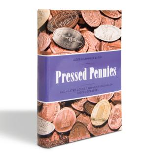 PRESSED PENNIES 48 - kapesní album na 48 suvenýrových lisovaných mincí do Ø 33 mm - Leuchtturm 342625