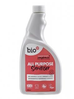 Bio-D Univerzální čistič s dezinfekcí s pomerančovým olejemí - náplň (bez rozstřikovače) (500 ml)