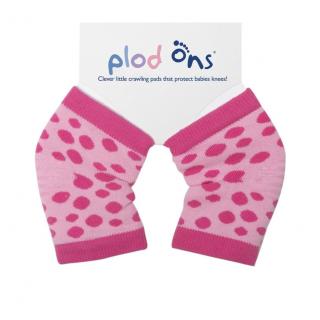 Chrániče na kolena Plod Ons - Růžové puntíky (Plod Ons Pink Spot)